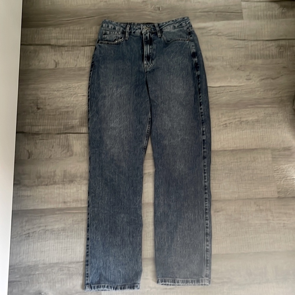 Social Tourist Ultra High Rise Straight Jeans